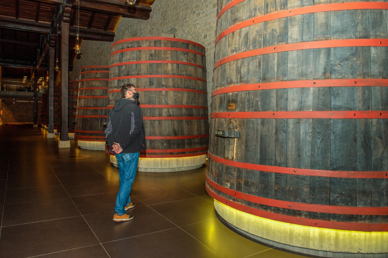 Wine tour around Bodega Marques de Murrieta, Logroño, Spain