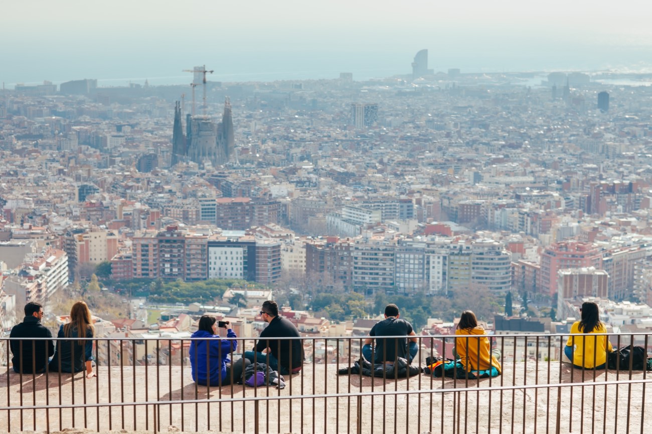 Bunkers del Carmel offers splendid 360-views of Barcelona