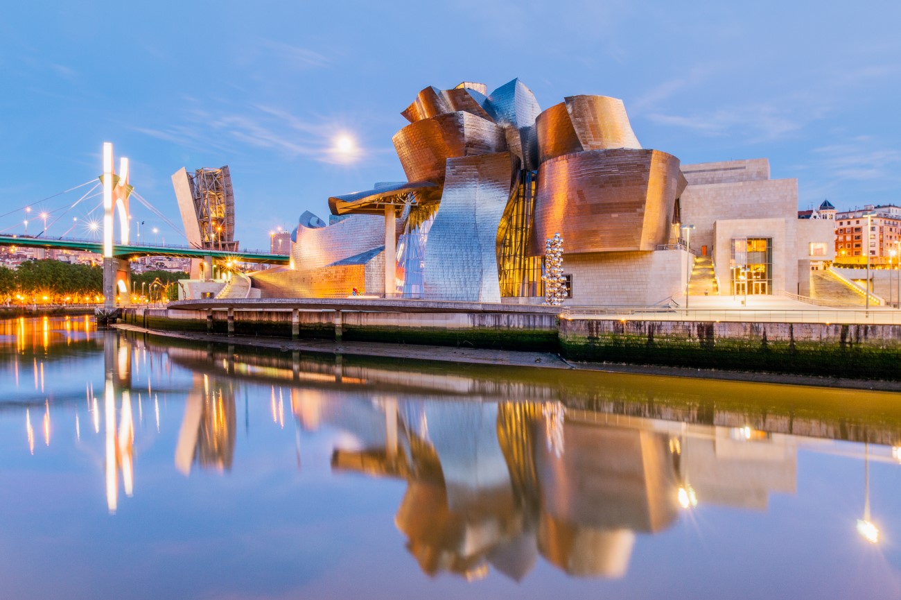 La majorité des gens viennent à Bilbao pour voir le musée de Guggenheim