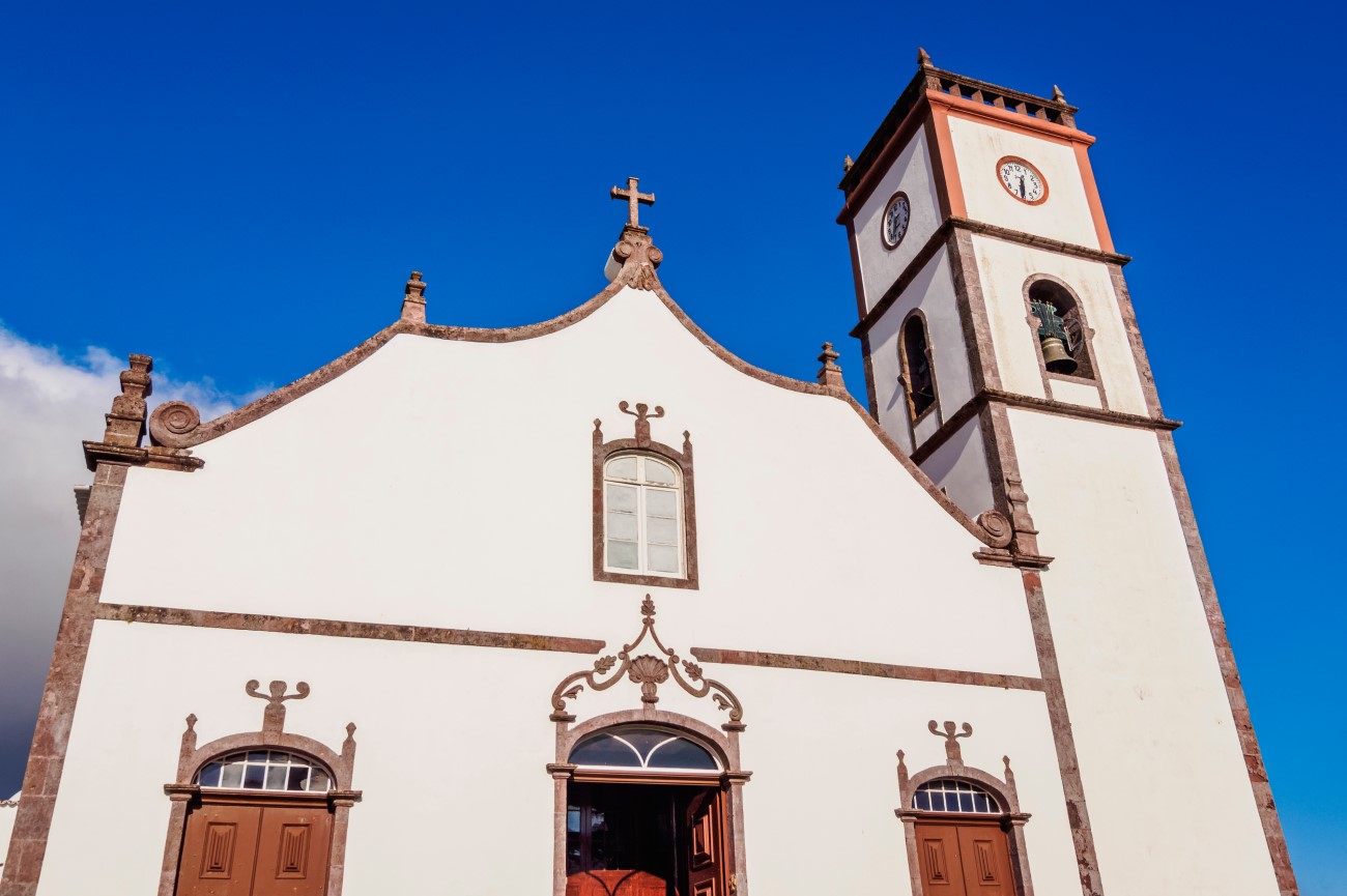 The Igreja de Nossa Senhora da Assunção, Vila do Porto, Santa Maria Island, Azores, Portugal