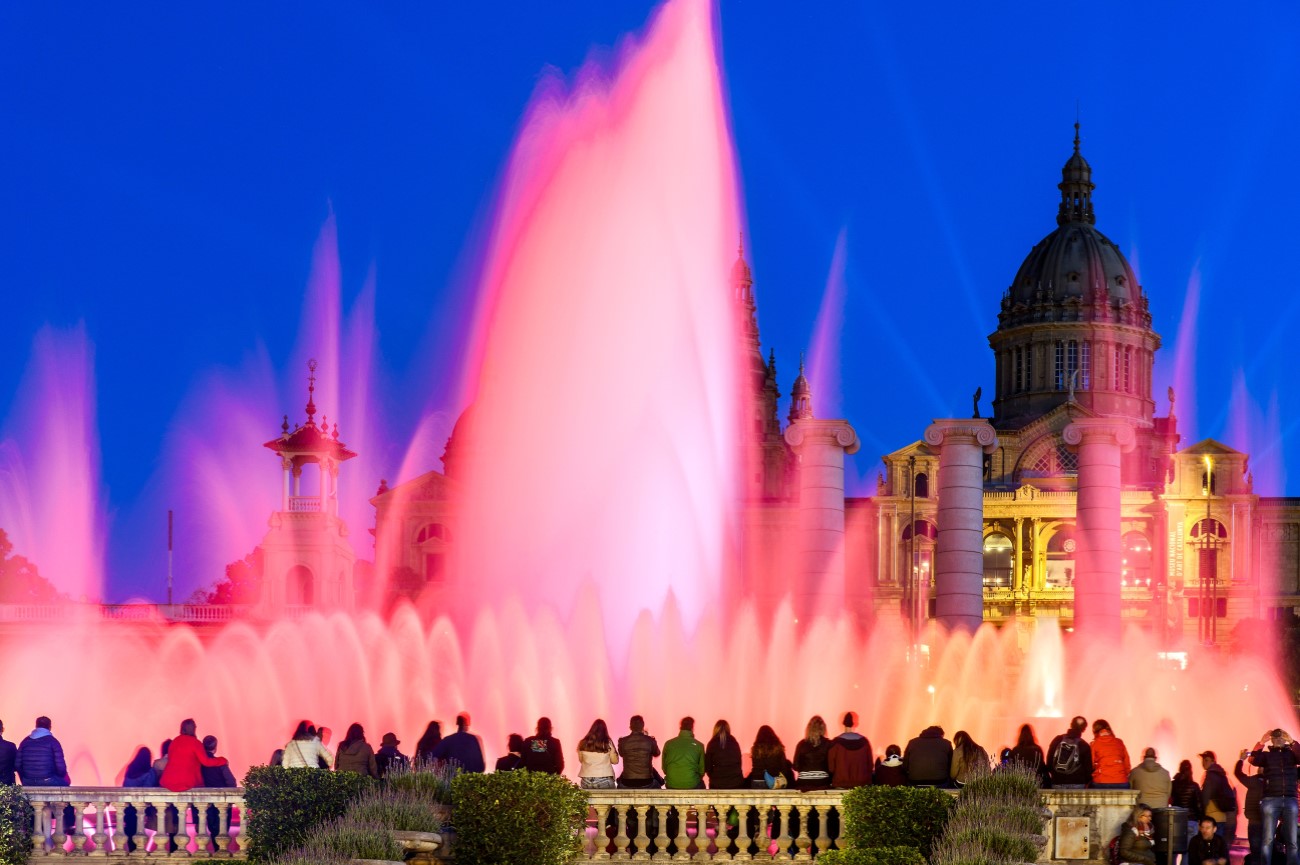 Magic Fountain Show, Barcelona, Catalonia, Spain