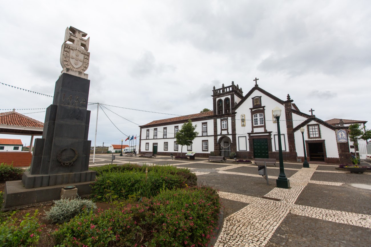 The São Francisco Convent in Vila do Porto, Santa María Island, Azores, Portugal