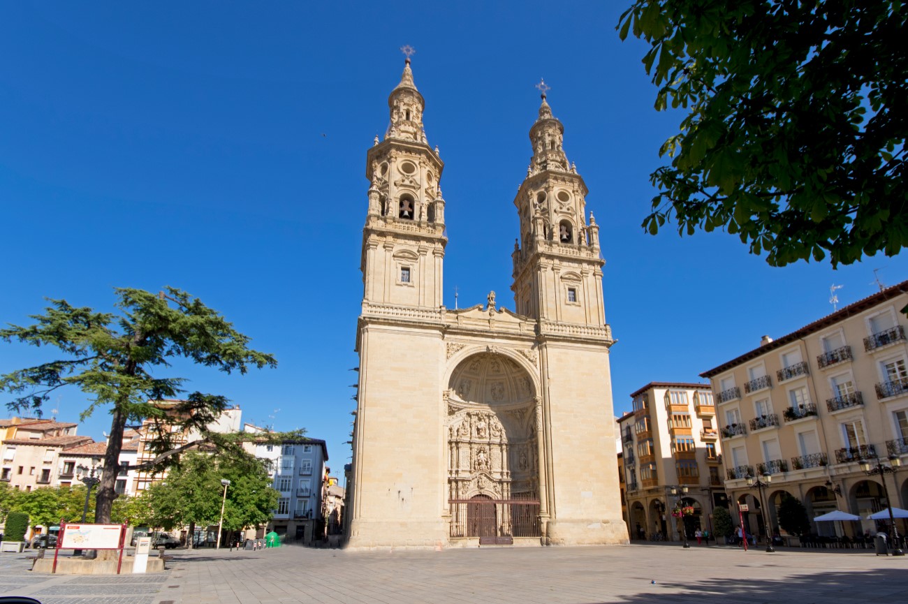 Cathedral of Santa María de la Redonda in Logrono, Spain