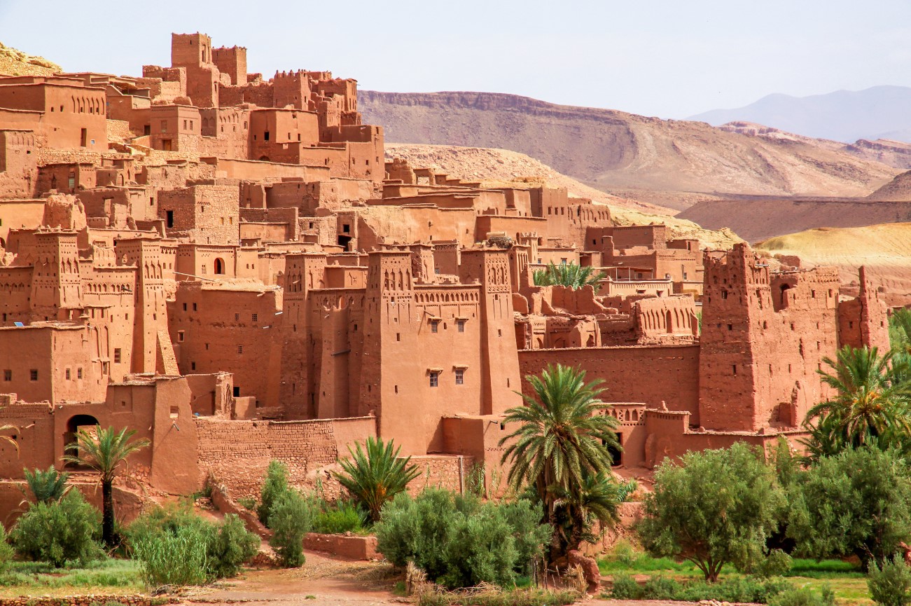 Ait Benhaddou - an ancient fortress city in Morocco
