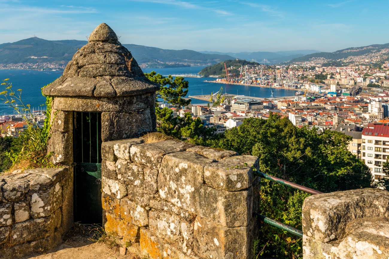 Castelo do Castro, Vigo, Galicia, Spain